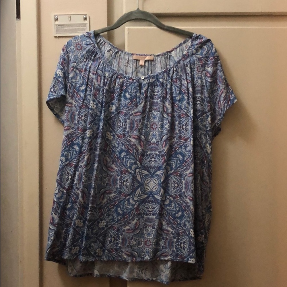 Skies Are Blue Blouse